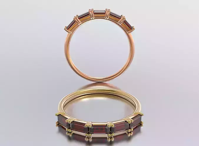 solitaire woman ring