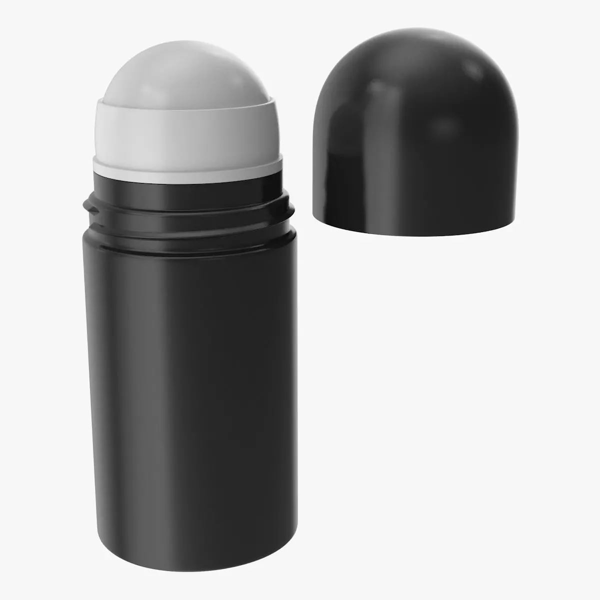 Antiperspirant lipstick tube Low-poly 3D model_0