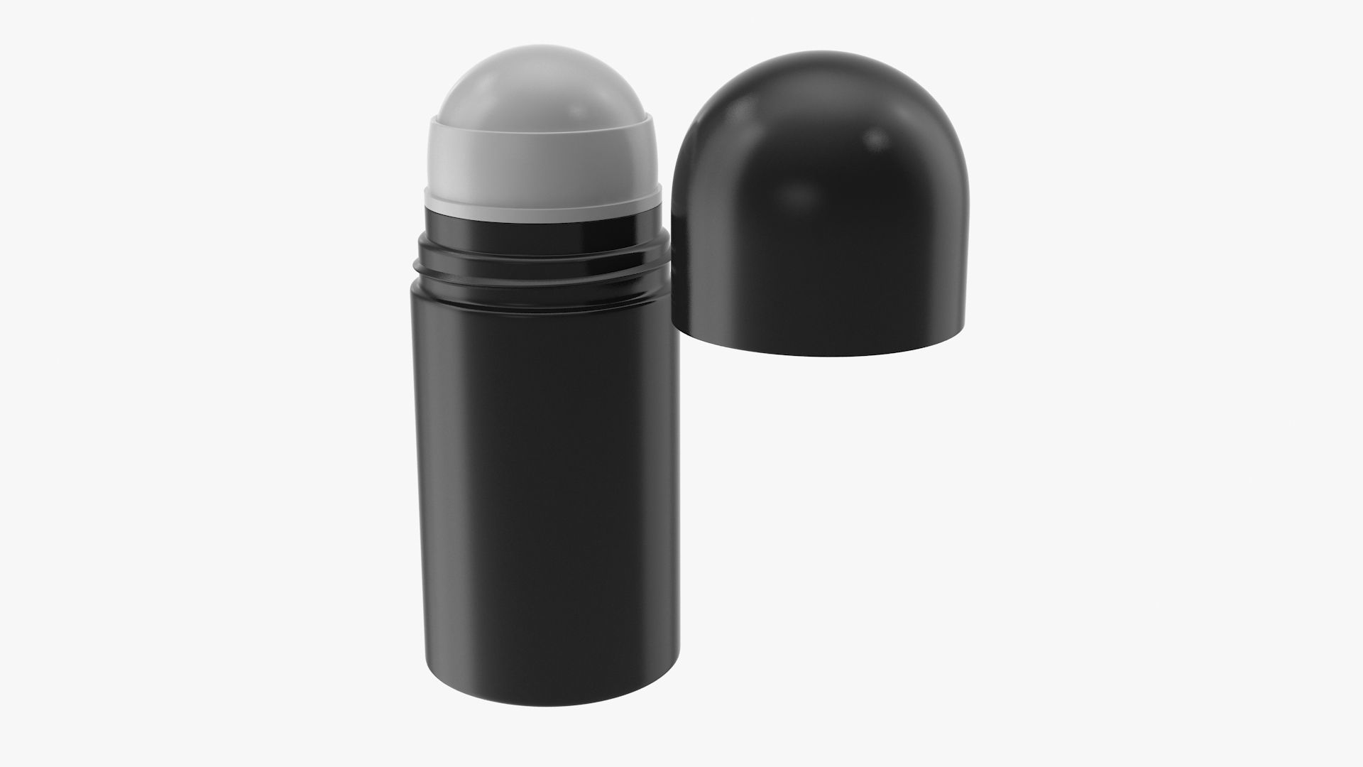 Antiperspirant lipstick tube Low-poly 3D model_3