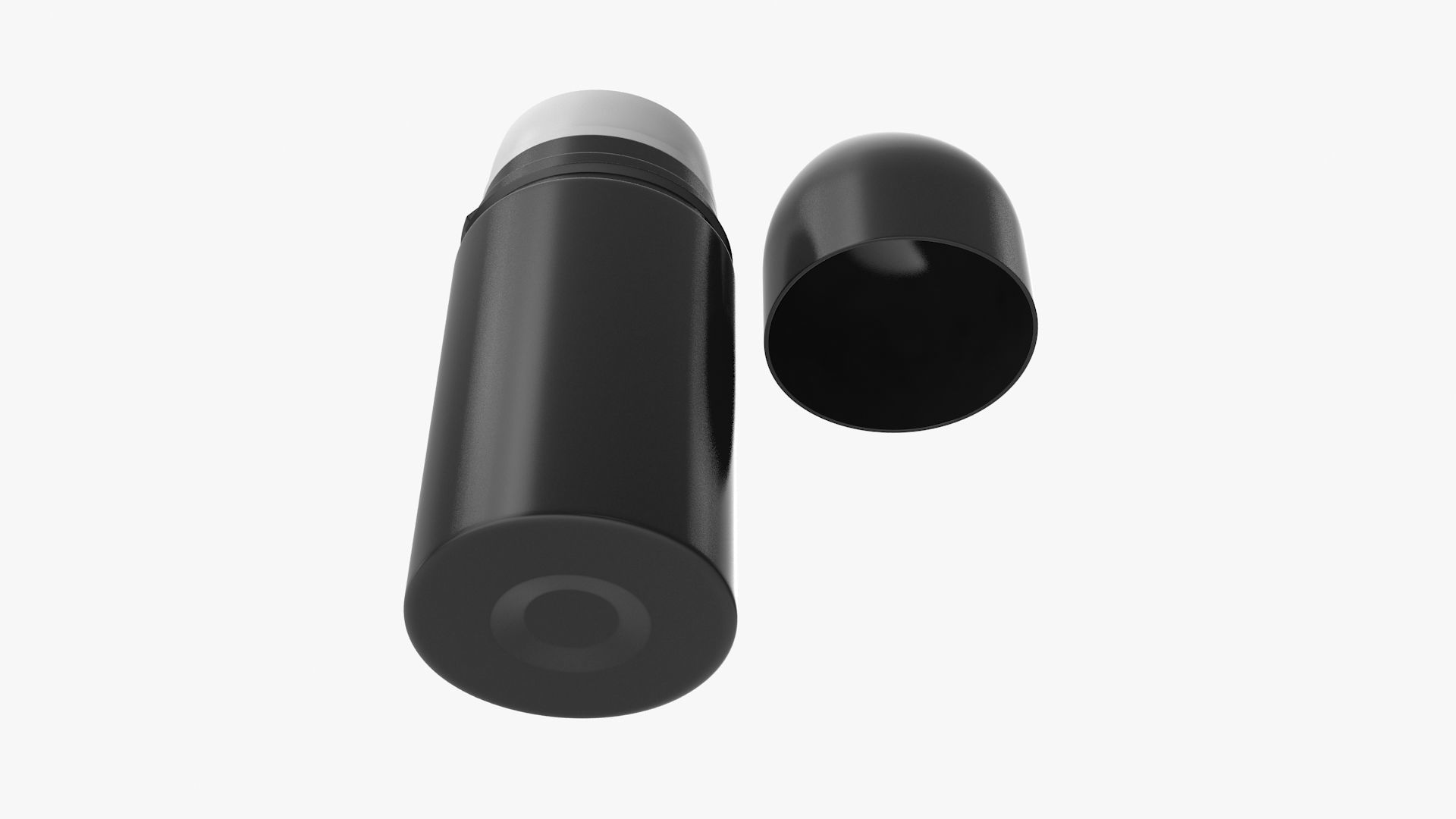 Antiperspirant lipstick tube Low-poly 3D model_6