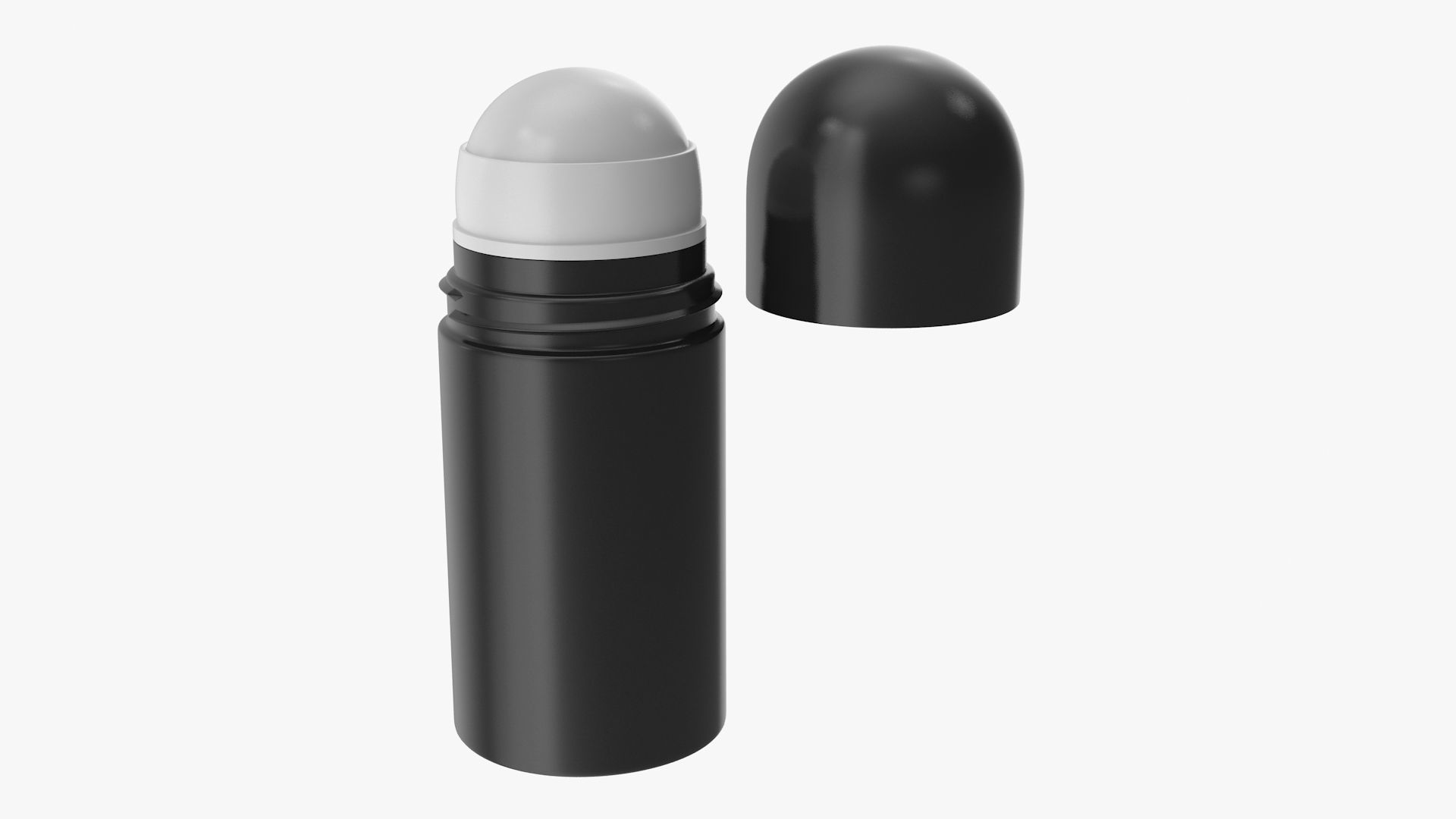 Antiperspirant lipstick tube Low-poly 3D model_1