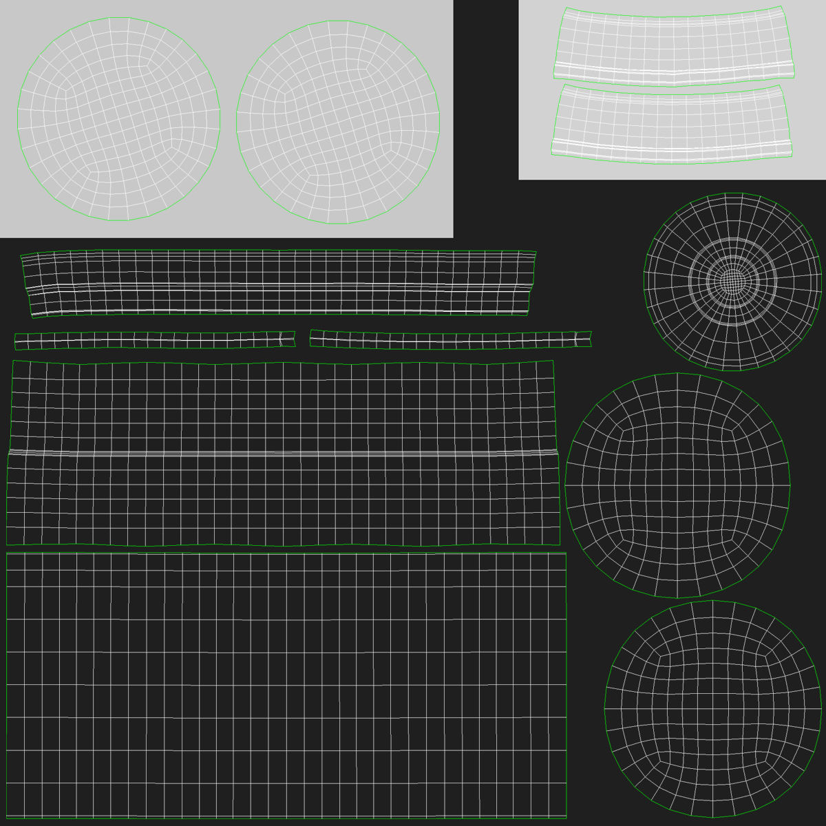 Antiperspirant lipstick tube Low-poly 3D model_15