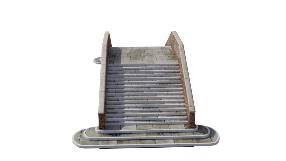 Venice buildings and bridge 3D Model Collection_12