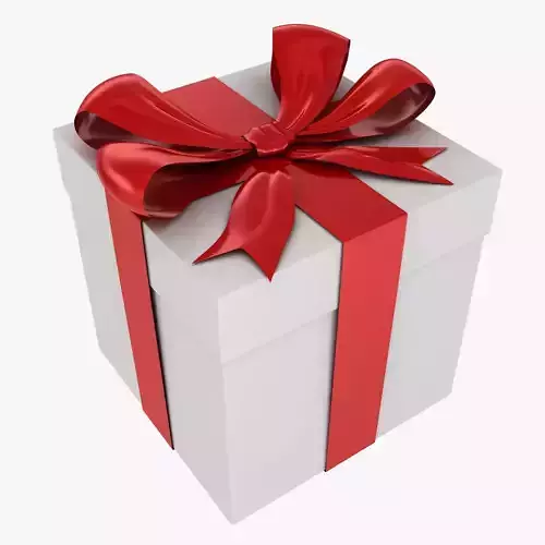 Giftbox gift box with ribbon