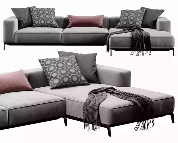 Flexform Ettore Chaise Lounge