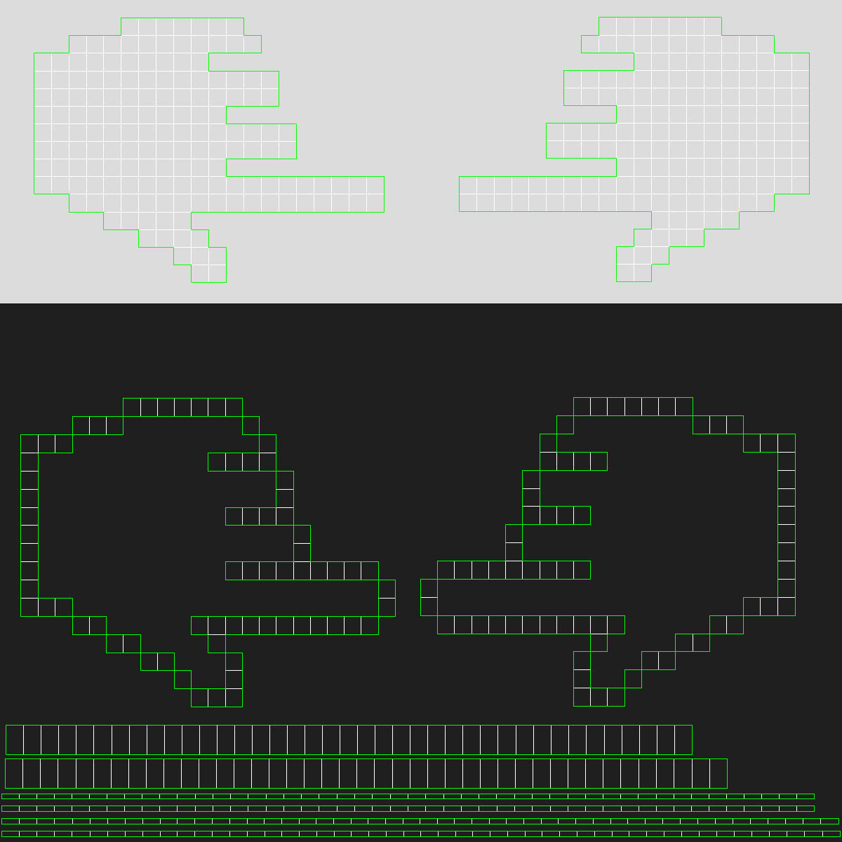 Hand Cursor Low-poly 3D model_12