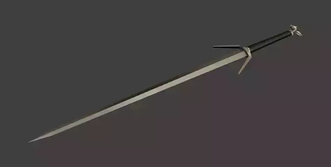 Witcher Gear Wolf School Silver sword 