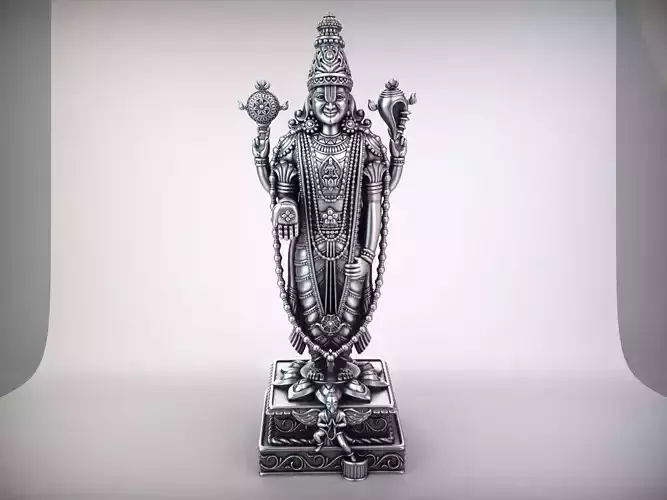 Balaji hindu statue 3D print model