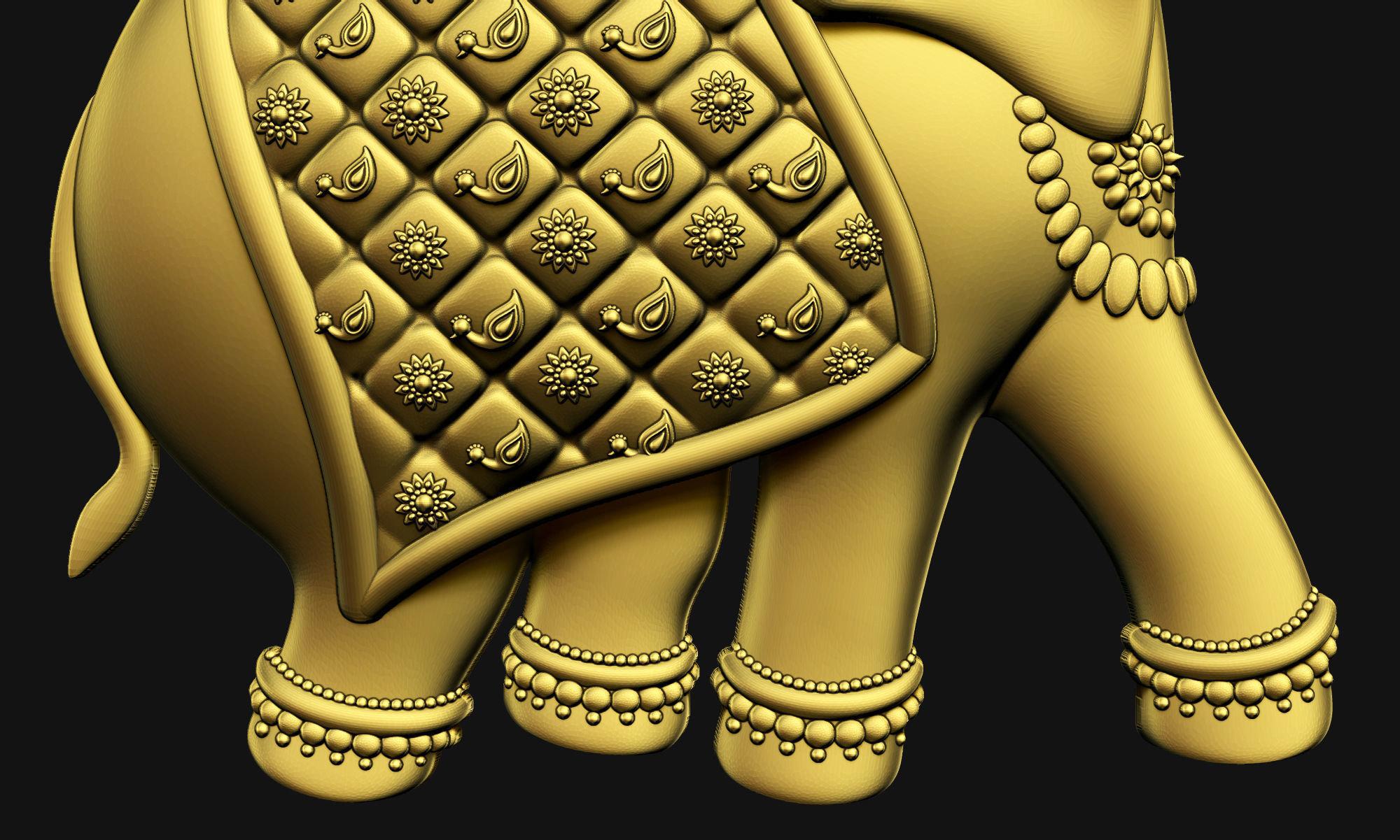 Laxmi Ji Welcome Model 3D Model Collection_9