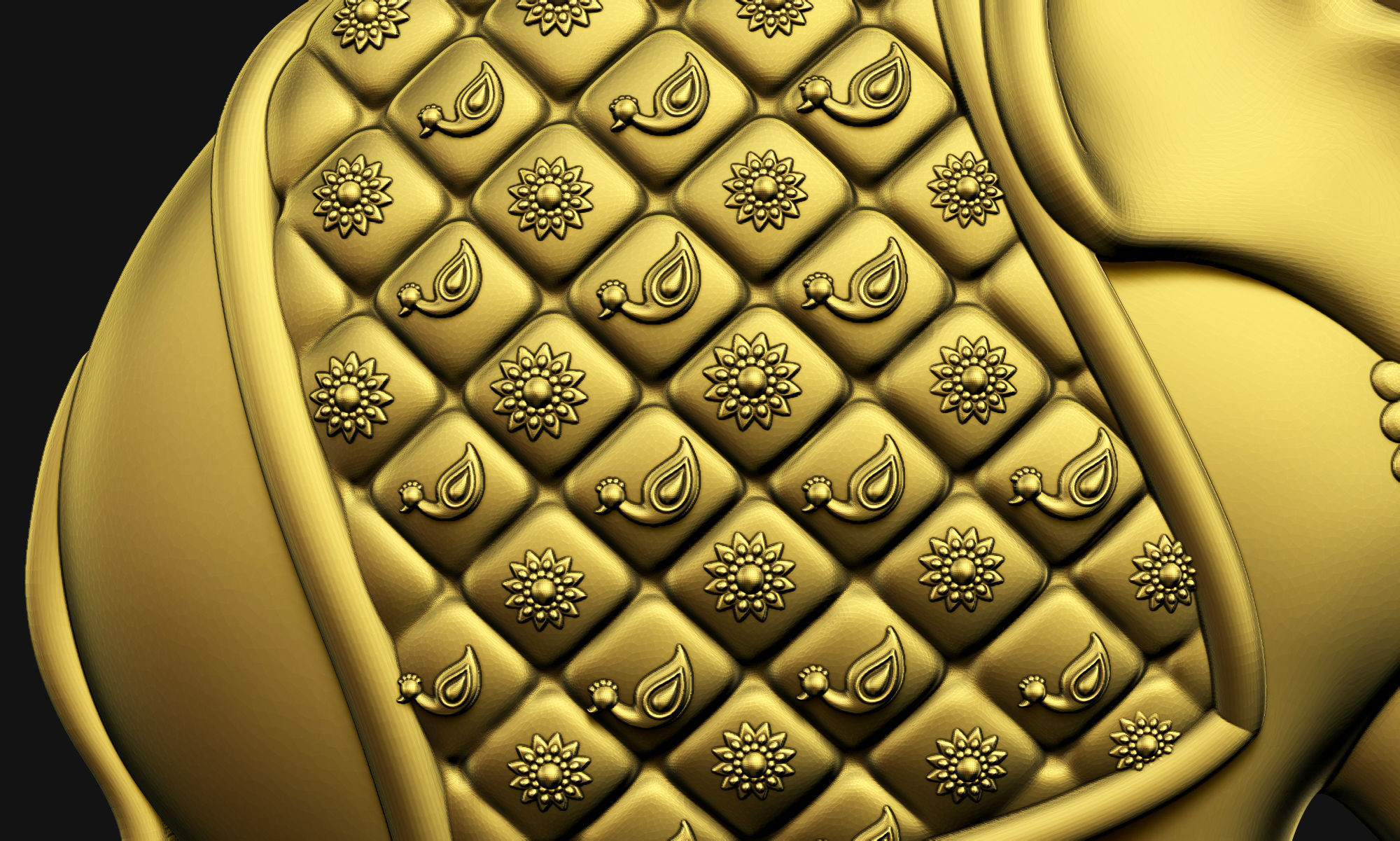 Laxmi Ji Welcome Model 3D Model Collection_10