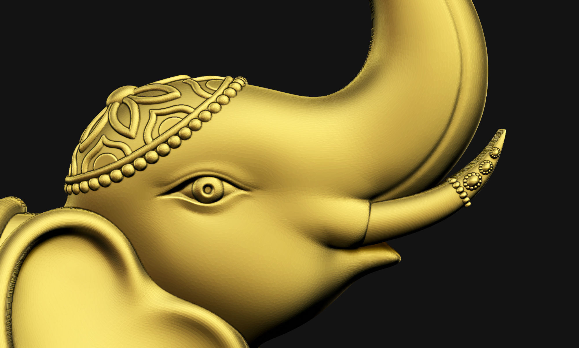 Laxmi Ji Welcome Model 3D Model Collection_8