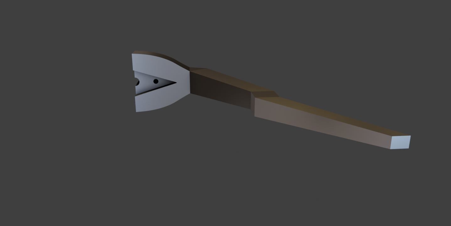 Witcher Gear Wolf School Enhanced Silver sword  3D print model_14