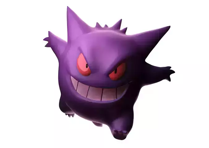 Gengar model and base