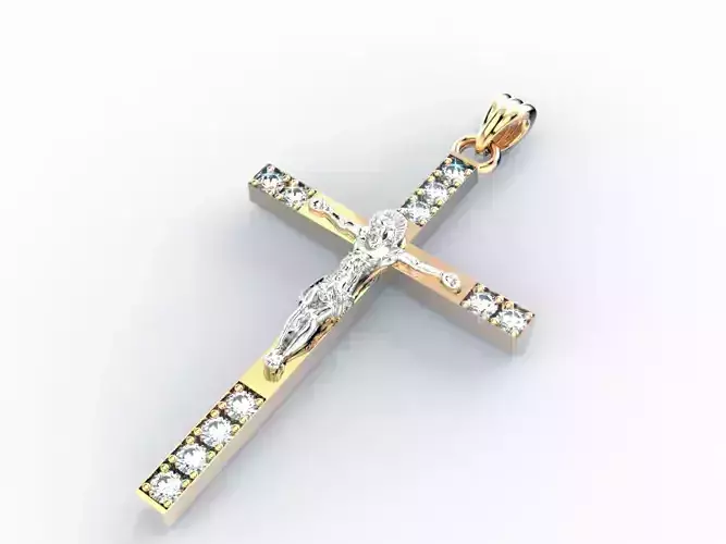 Cross ortodox 3D print model