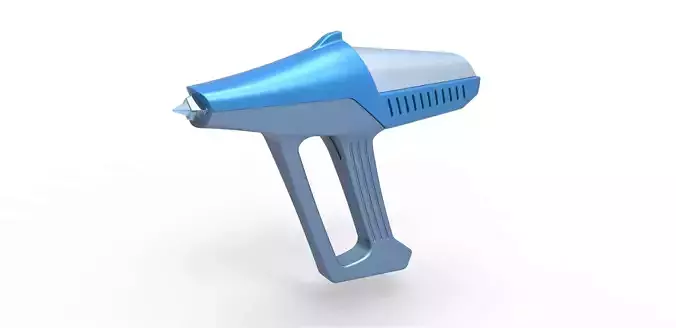 Pistol of Traybors henchmen from Buck Rogers in the 25th Century 3D print model
