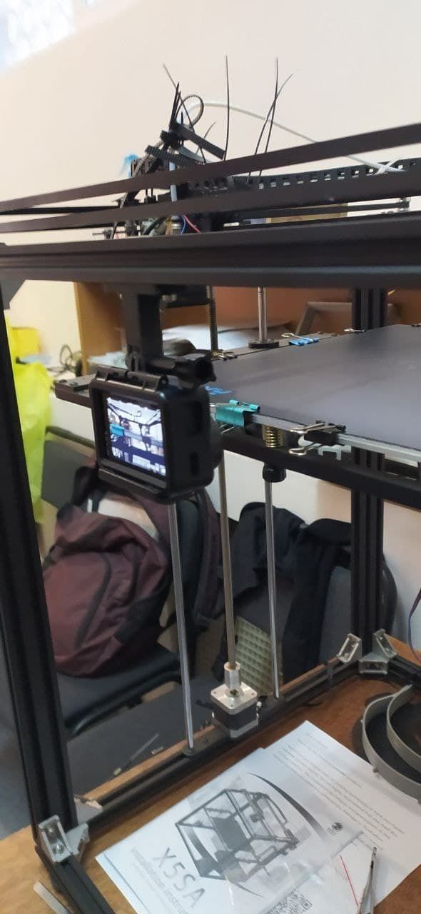 Action camera bracket 3D print model_8