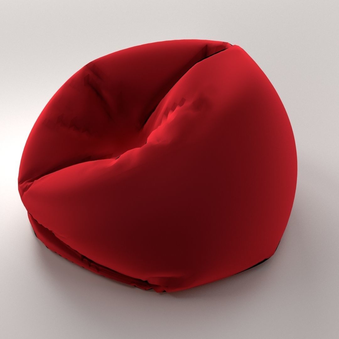 Bean Bag 3D model_2