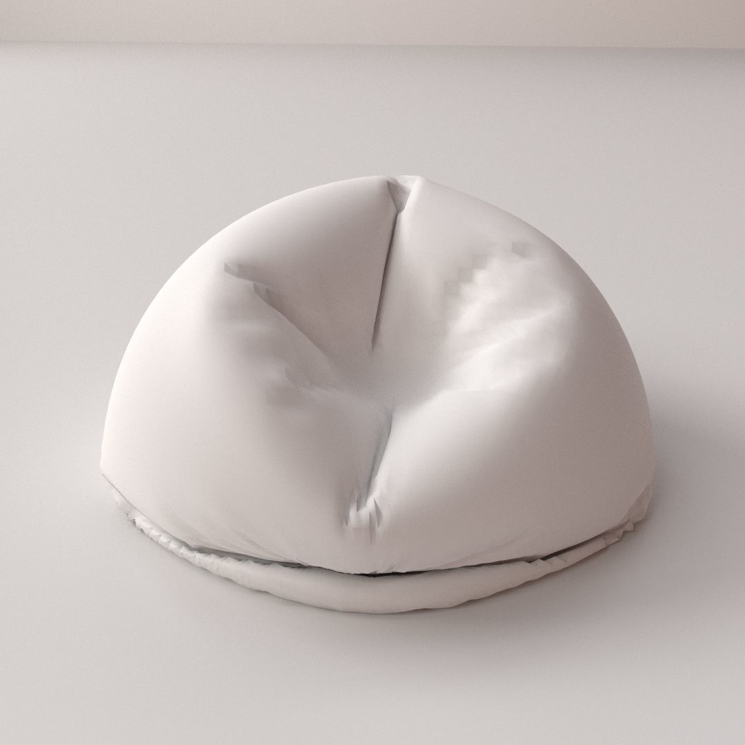 Bean Bag 3D model_3