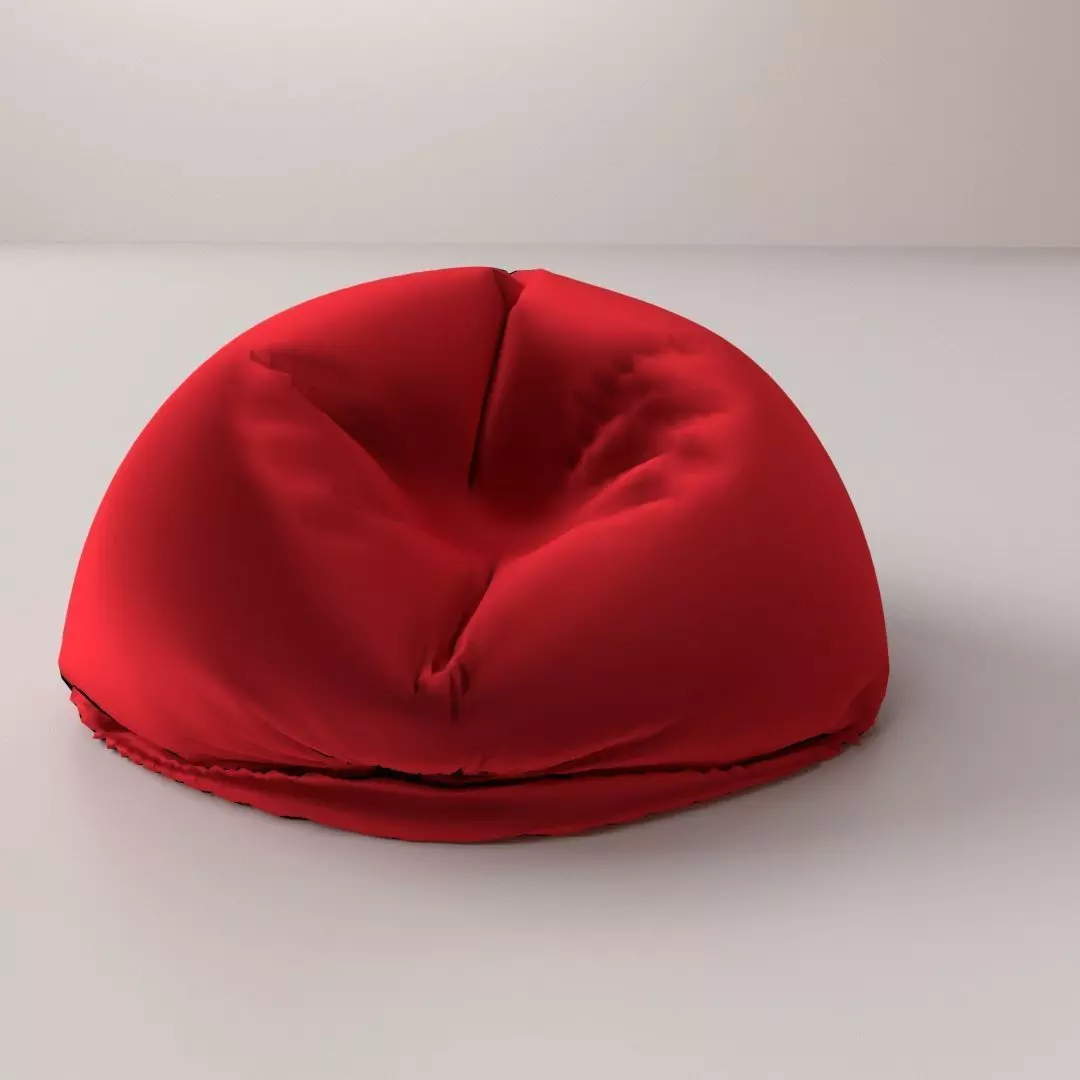Bean Bag 3D model_0