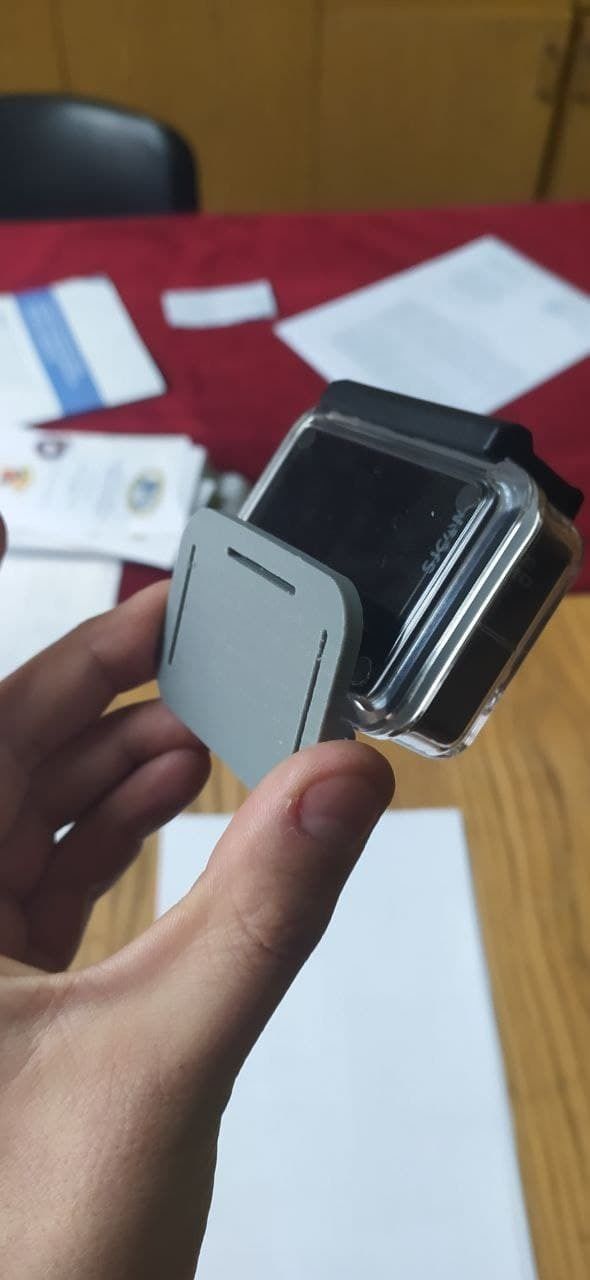 Head Strap Belt Holder Mount Bracket for action camera 3D print model_3