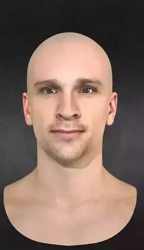 Full Reslistic head and  facial Rig