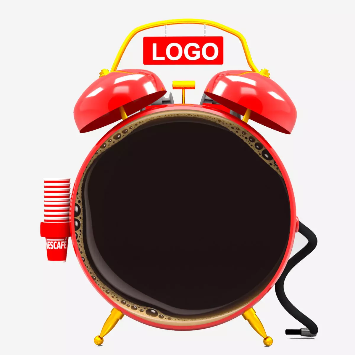 Coffee Sampling Bag 3D model