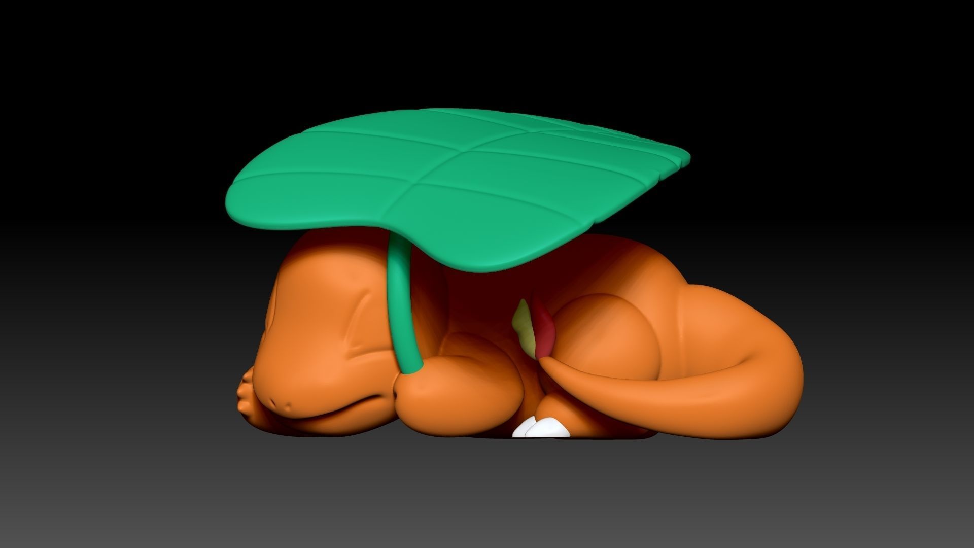 Abandoned Charmander - Pokemon 3D Print Model 3D print model_21