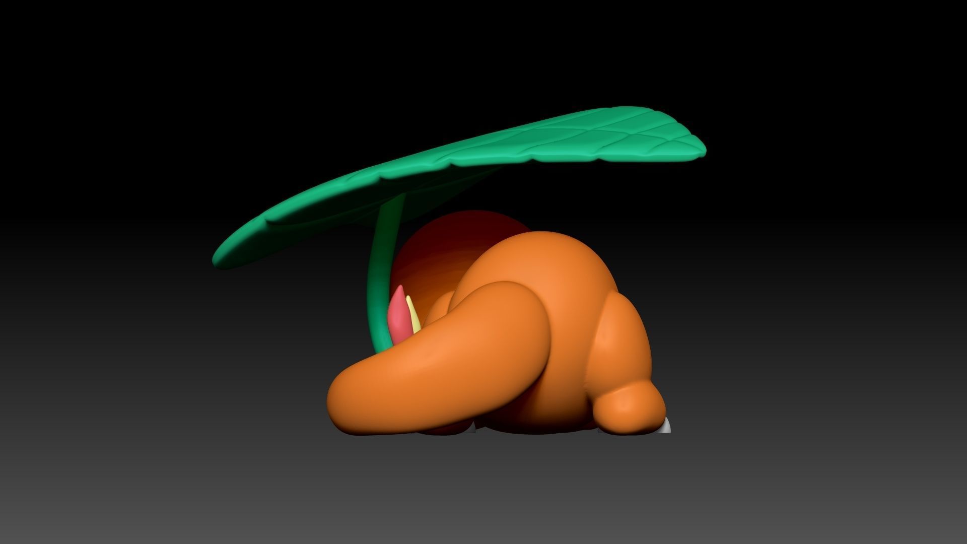Abandoned Charmander - Pokemon 3D Print Model 3D print model_22
