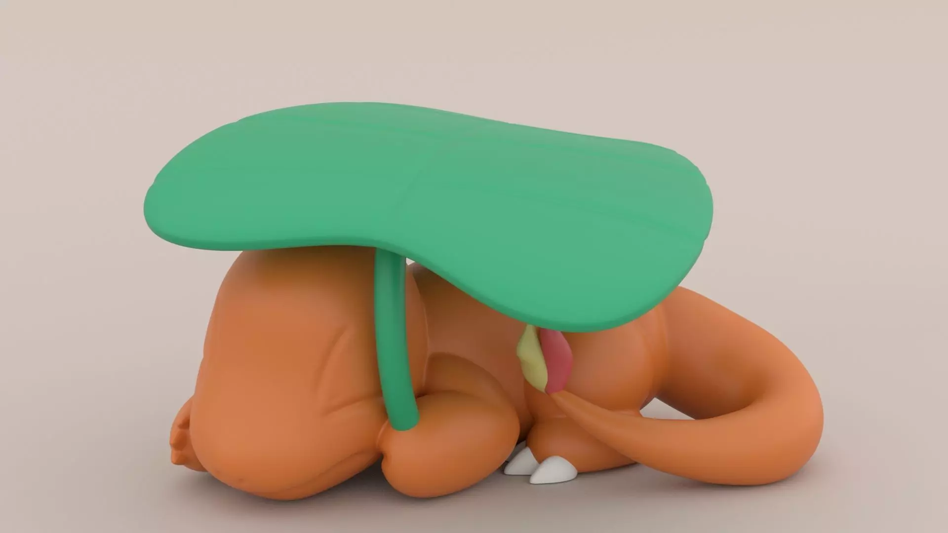 Abandoned Charmander - Pokemon 3D Print Model 3D print model_0