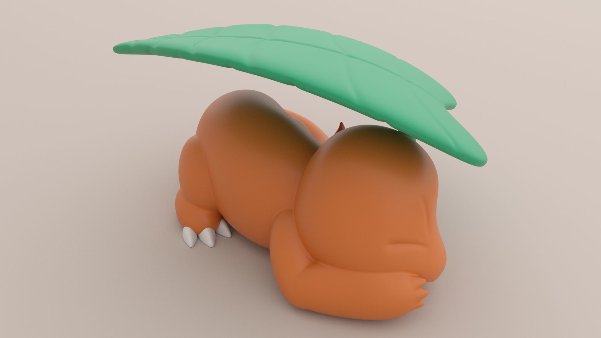Abandoned Charmander - Pokemon 3D Print Model 3D print model_1