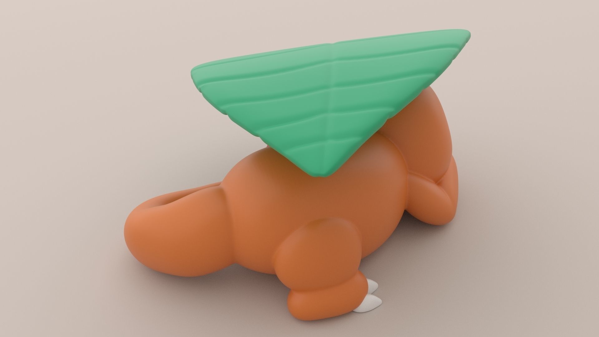 Abandoned Charmander - Pokemon 3D Print Model 3D print model_3