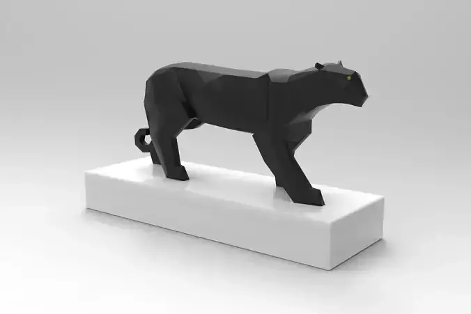 Panther Figurine