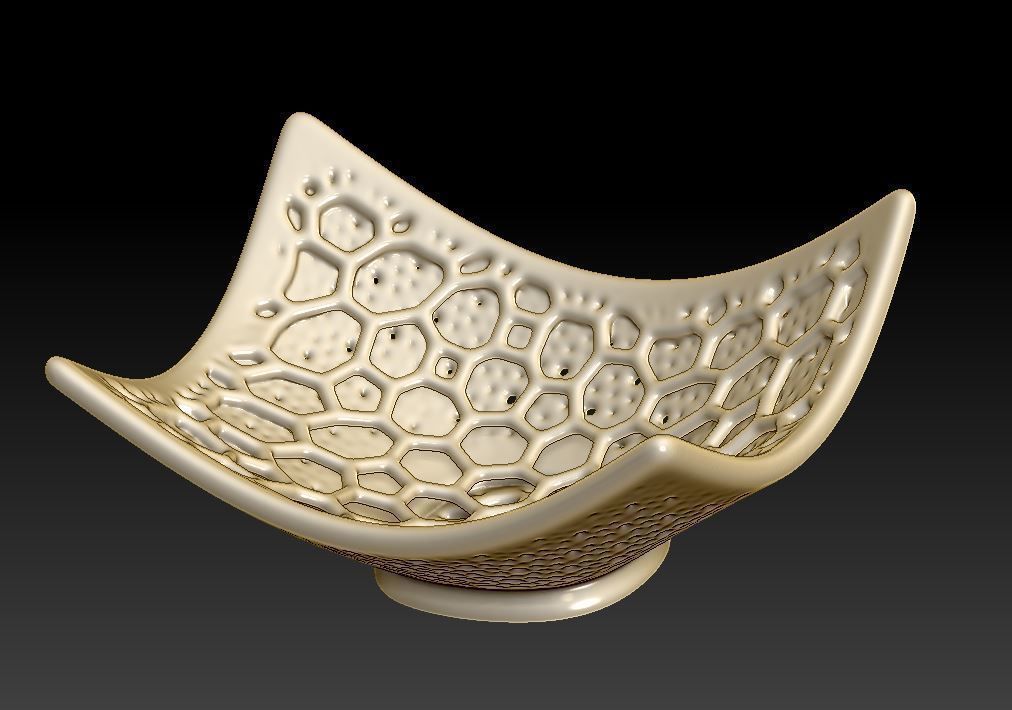  soap dish 3D print model_3