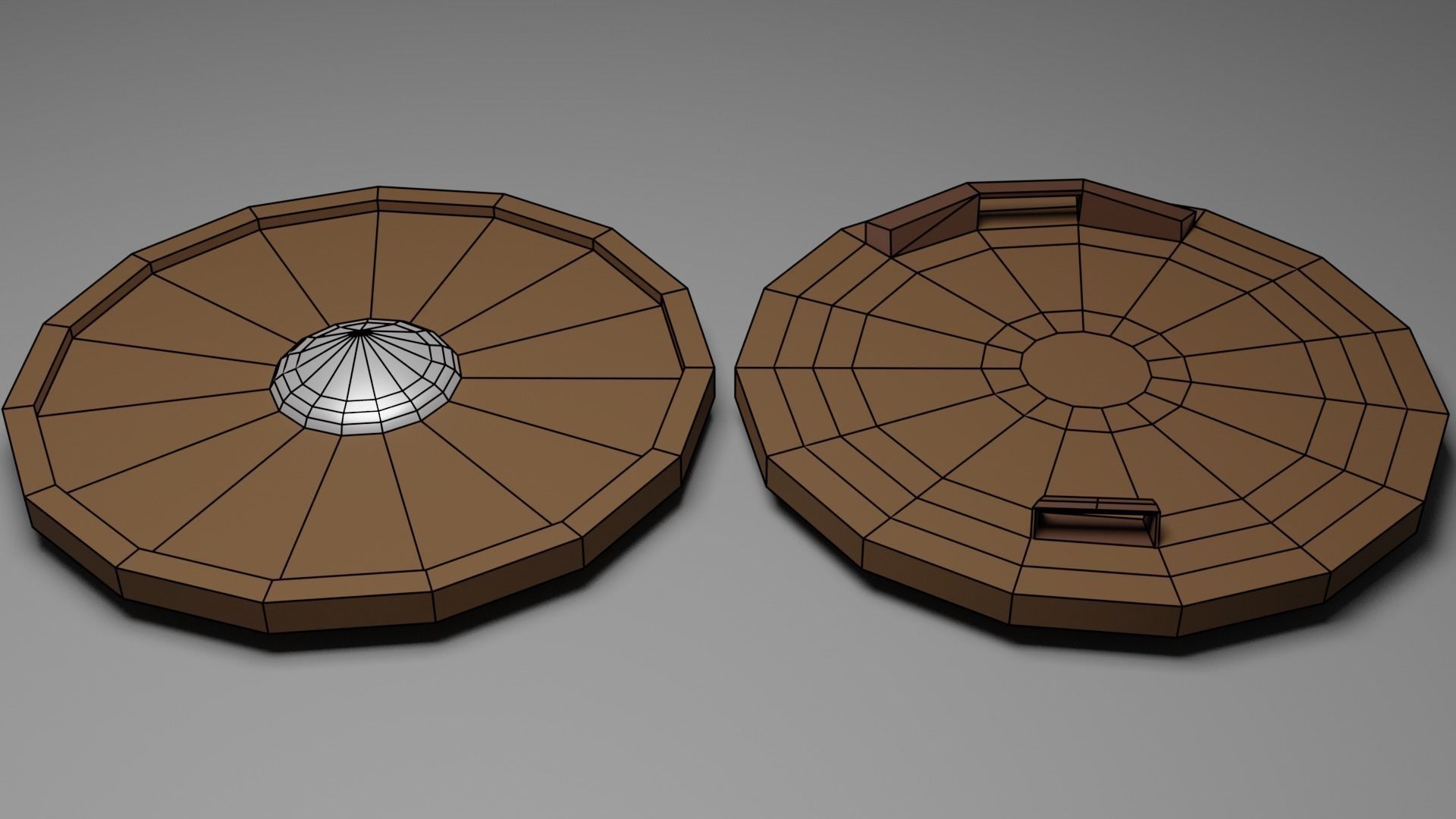 weaponry pack Low-poly 3D model_1