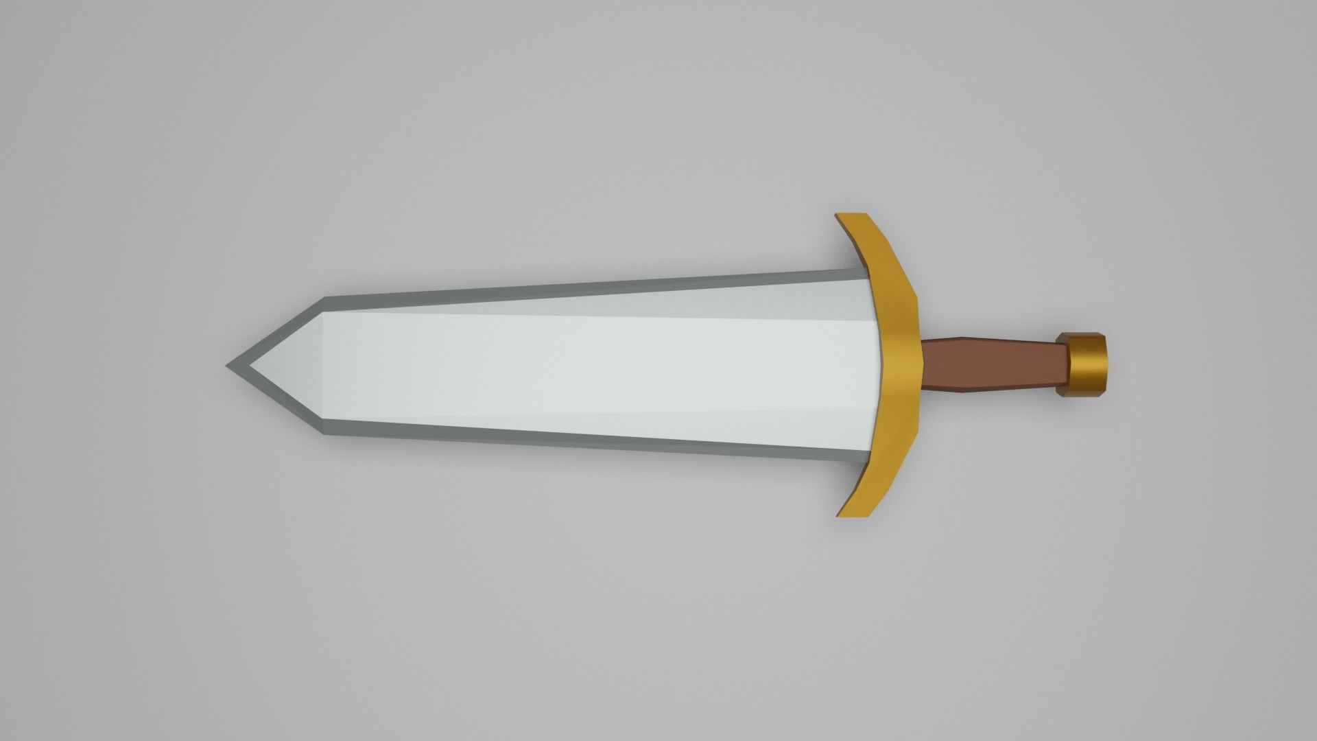 weaponry pack Low-poly 3D model_3