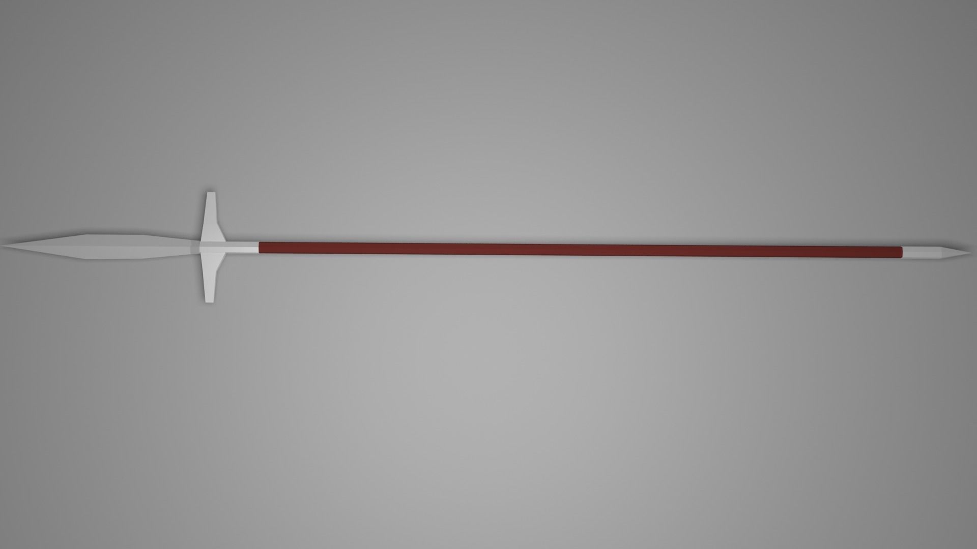weaponry pack Low-poly 3D model_11