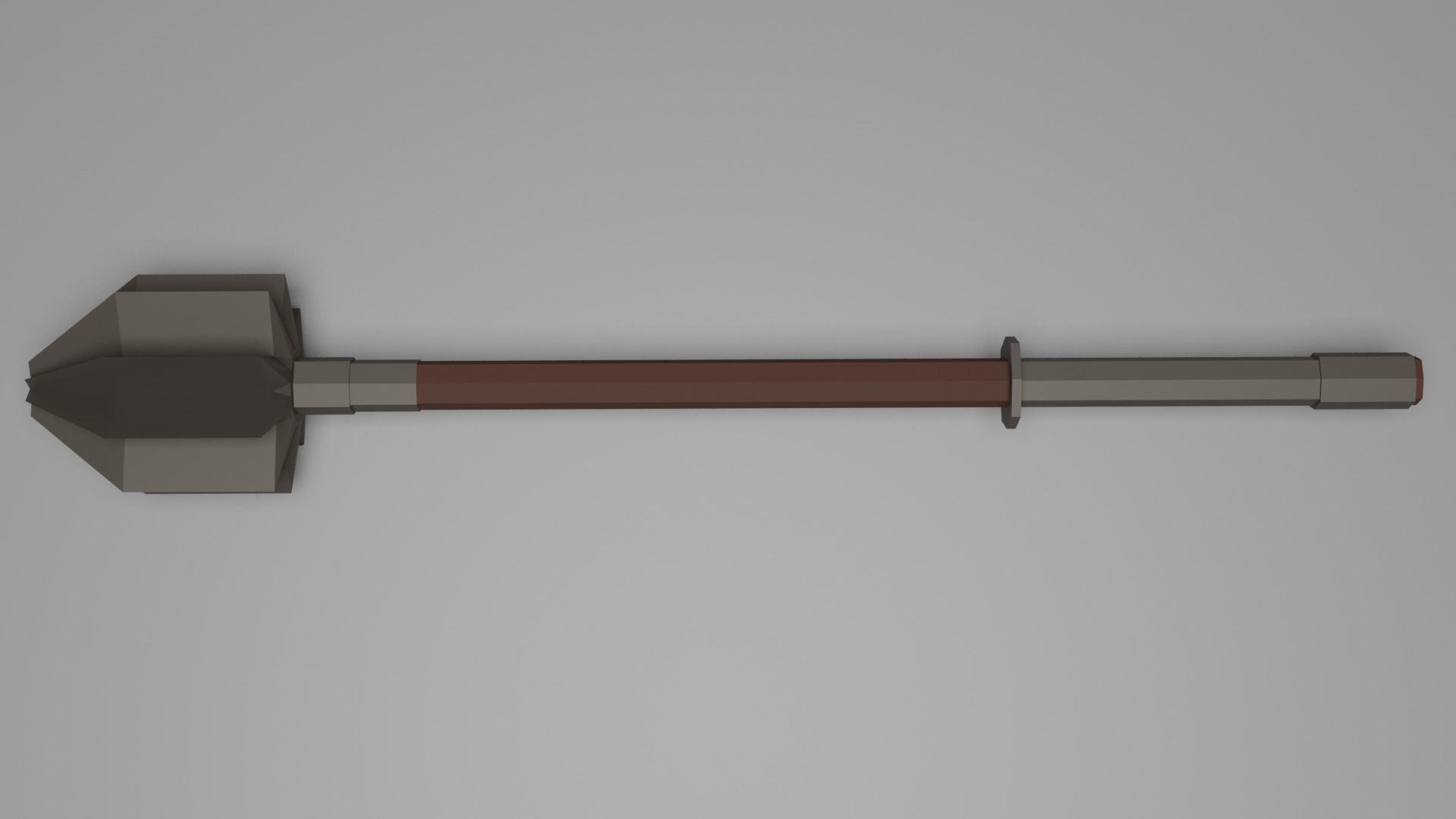 weaponry pack Low-poly 3D model_4