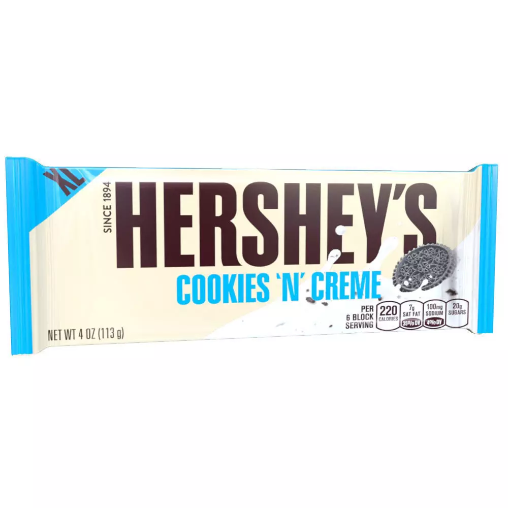 Hersheys CookiesNCreme Chocolate Bar 3D model_0