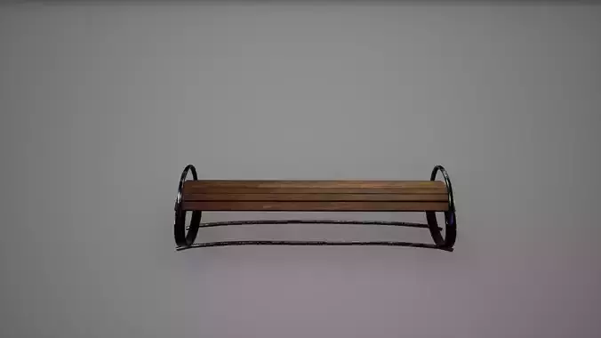 Modern Bench Cyberpunk