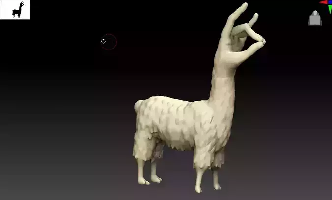 Hand Llama