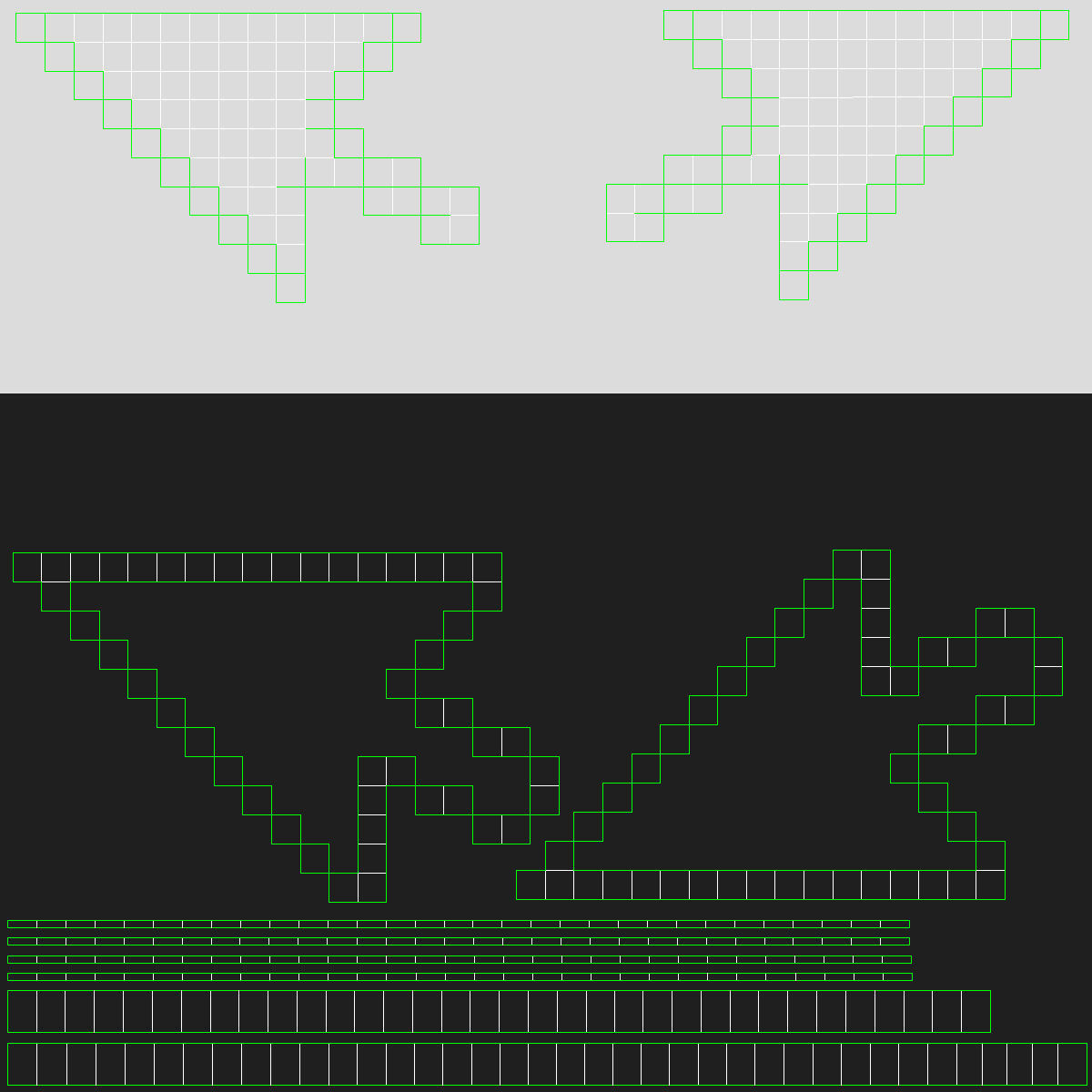 Arrow Cursor Low-poly 3D model_12
