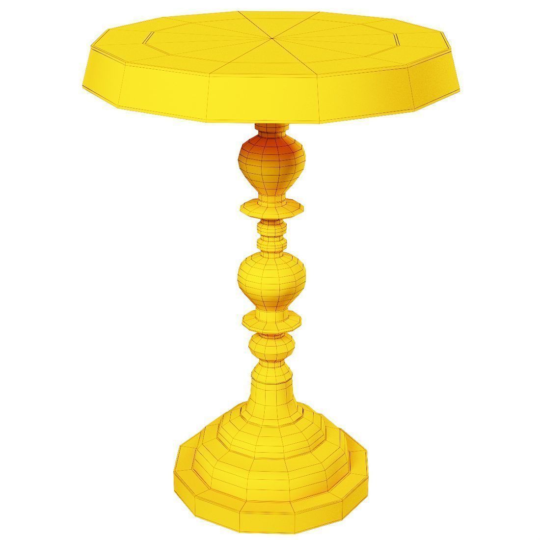 Table set vol 1 3D model_4