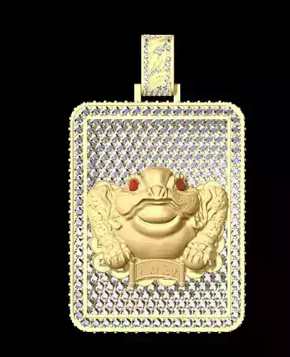 penden frog 3D print model