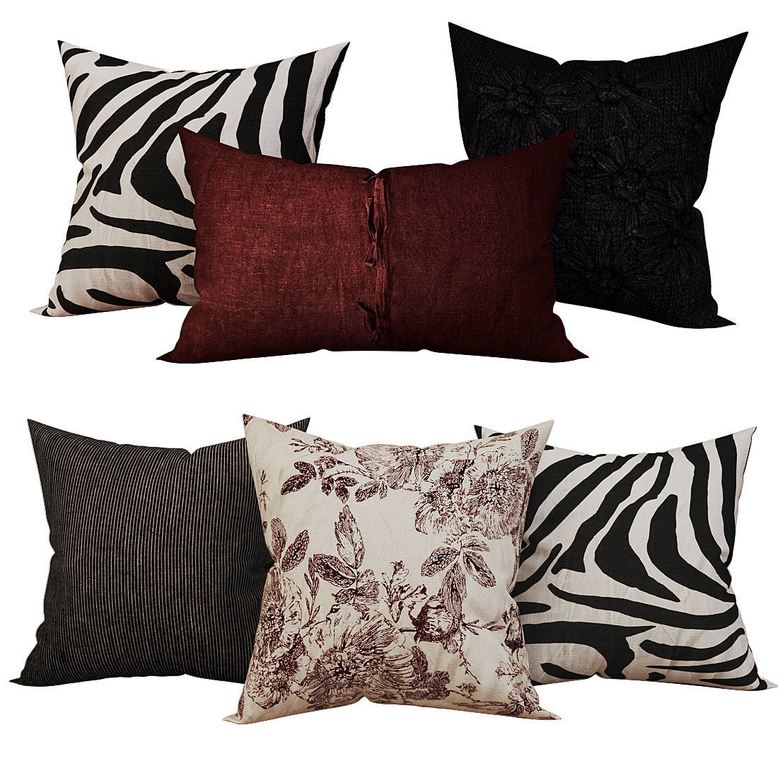 Decorative set pillow vol 5 3D model_12