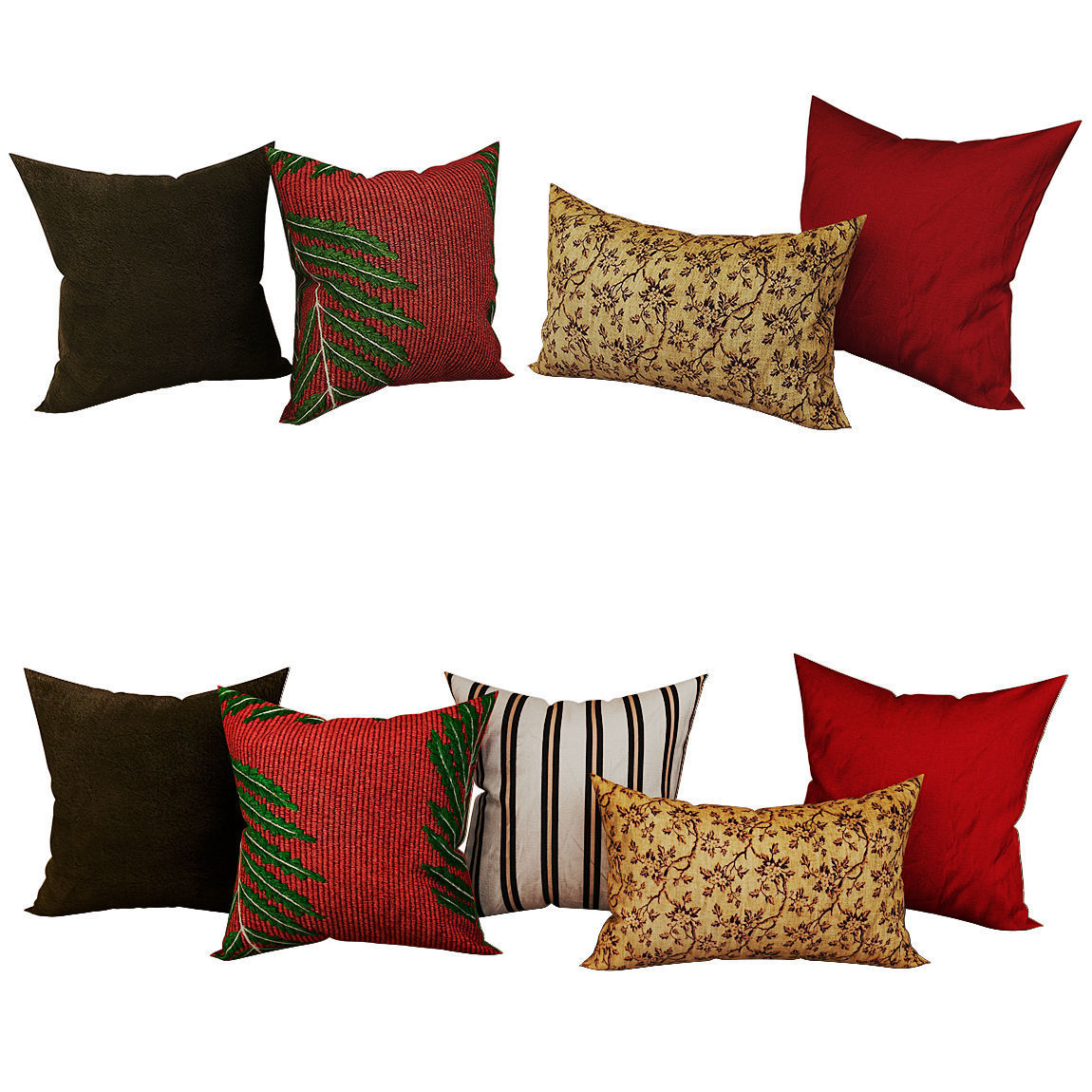 Decorative set pillow vol 5 3D model_13