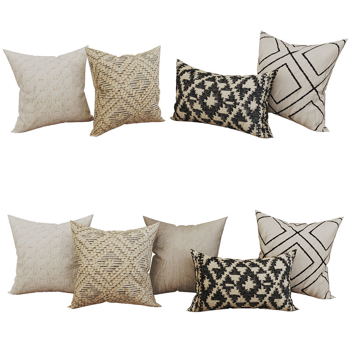 Decorative set pillow vol 5 3D model_15