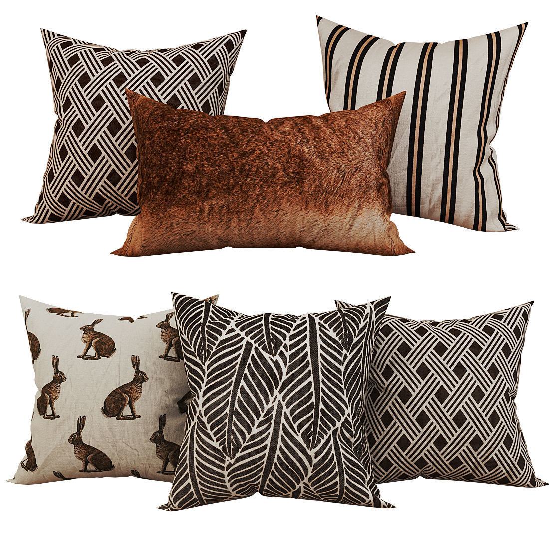 Decorative set pillow vol 5 3D model_8