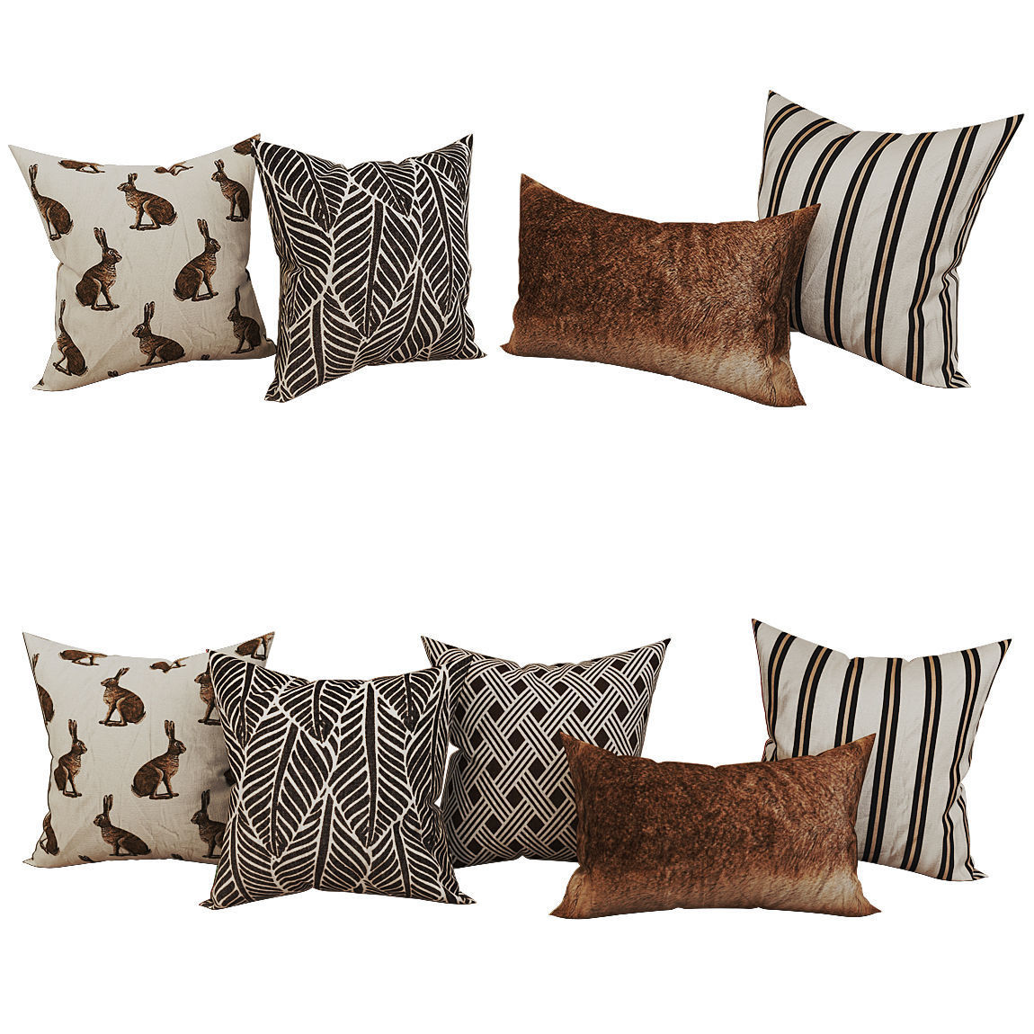 Decorative set pillow vol 5 3D model_7