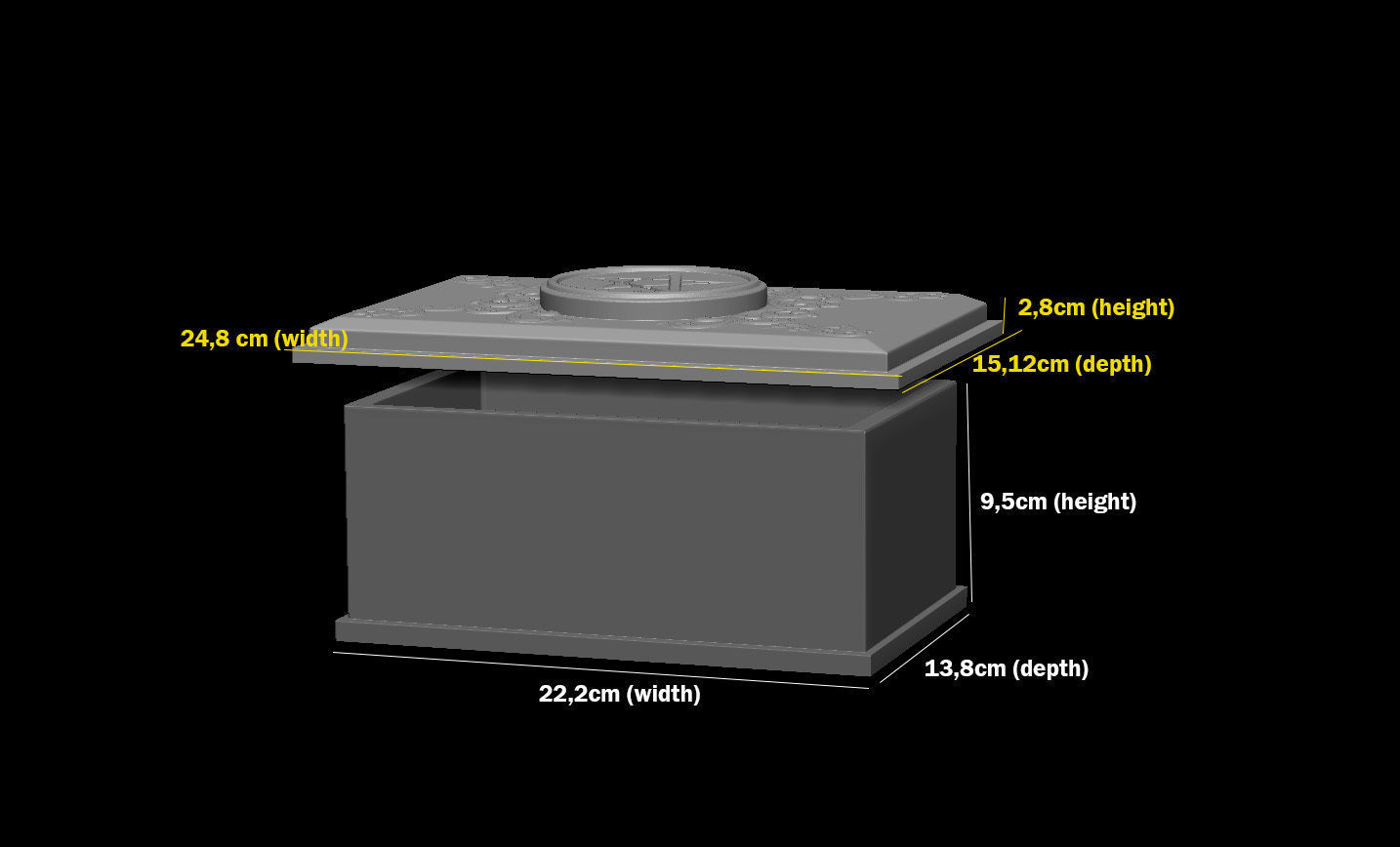 Trinket Boxes 3D print model_2