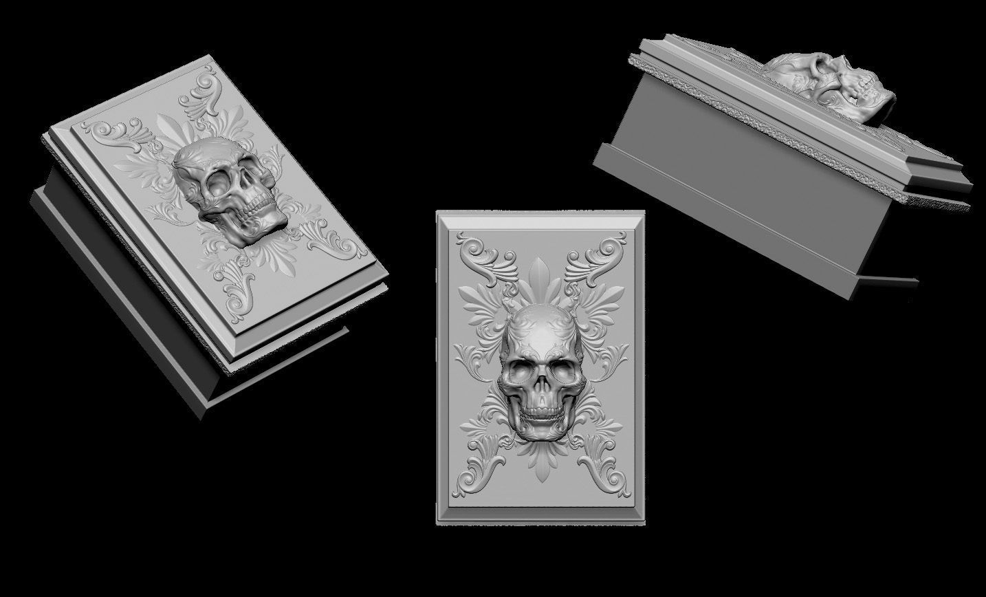 Trinket Boxes 3D print model_6